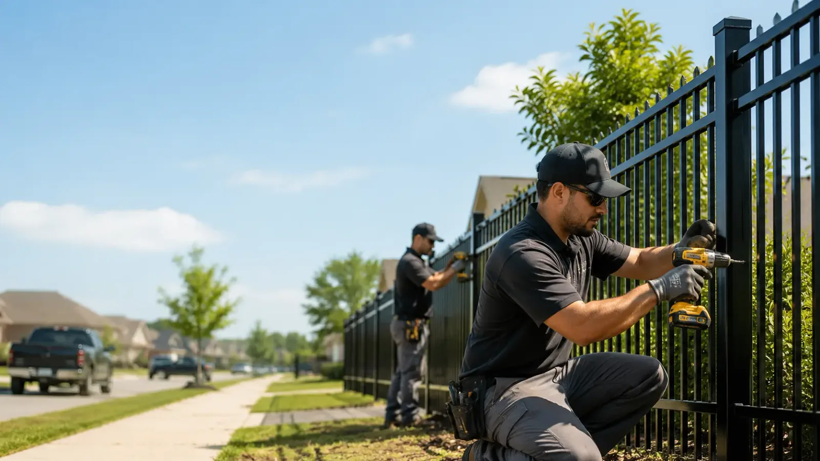 Metal Fence Installation in Shumway, IL